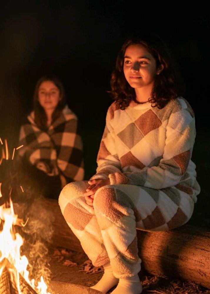 Cozy Diamond Pattern co-ord Set