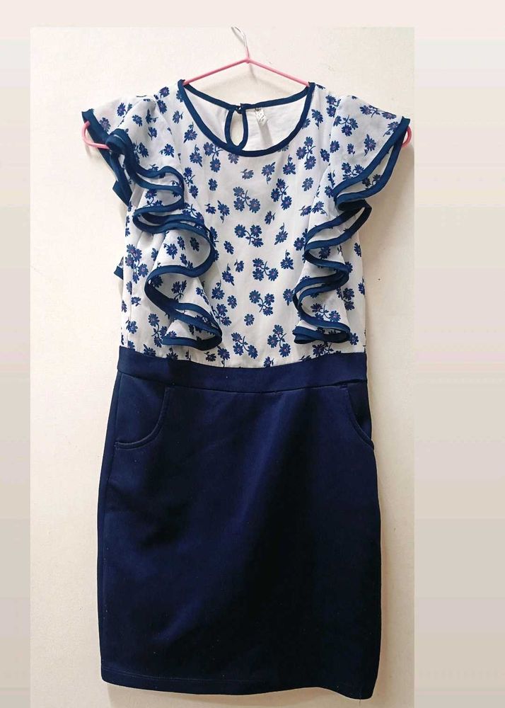 Floral Ruffle Dress