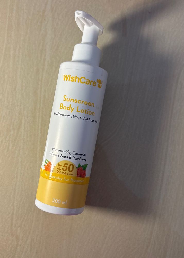 WishCare Sunscreen Body Lotion