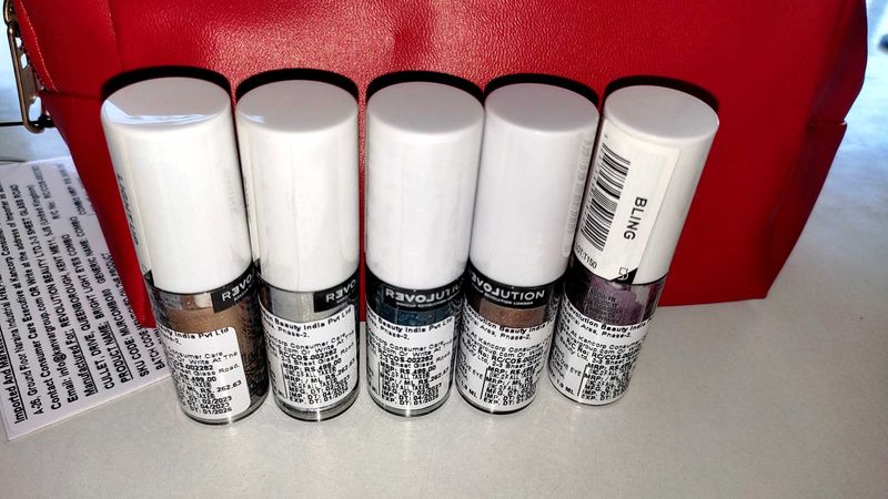 EYE LIGHT METALLIC EYESHADOW PACK OF 5