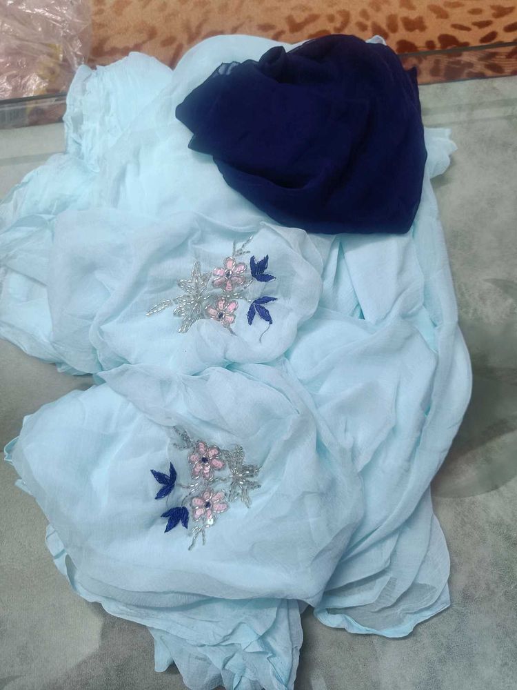Chiffon Handwork Saree