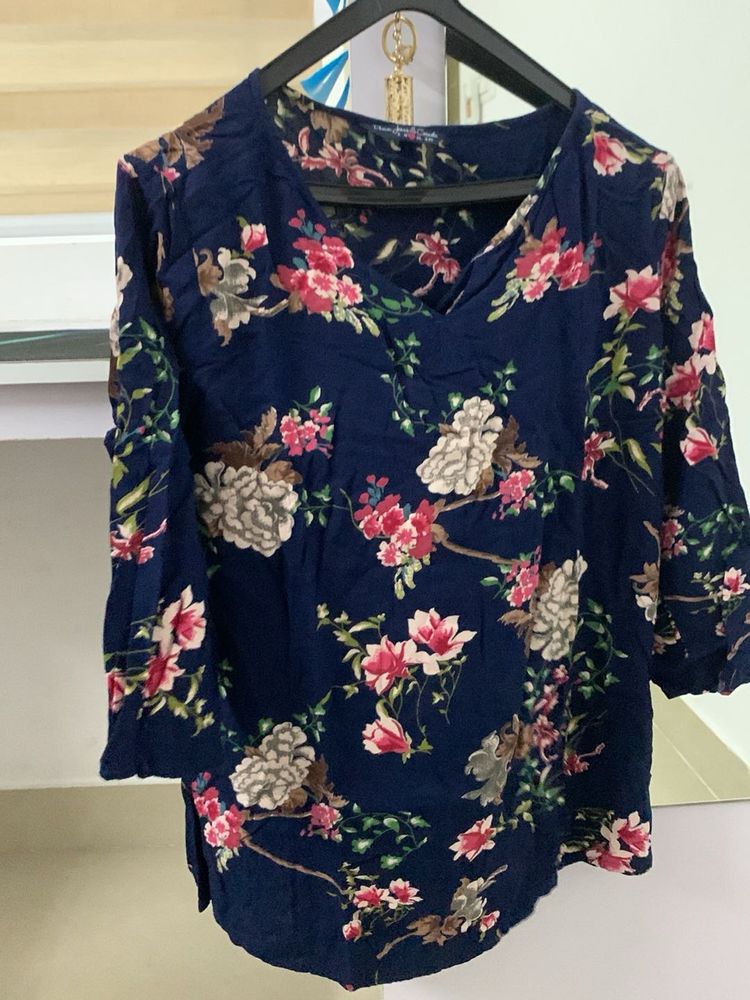 Floral Print Top