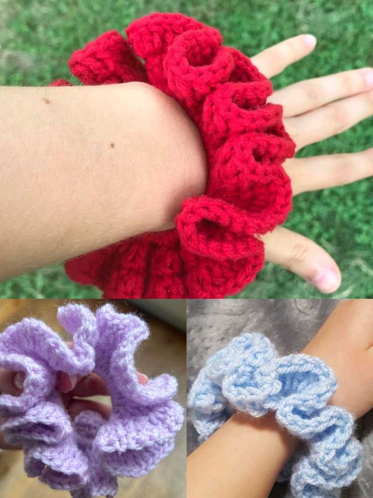 Crochet Scrunchie Bundle