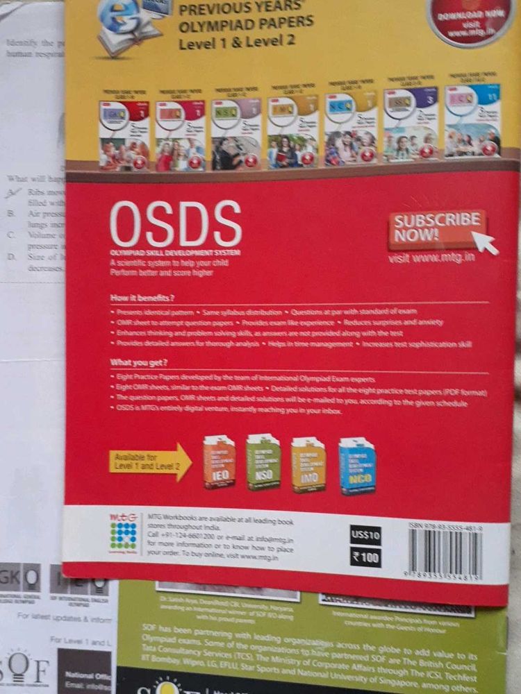 NSO Olympiad Workbook - Class 7