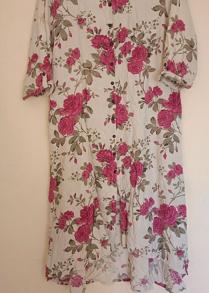 Beautiful Pink And Cream Colour