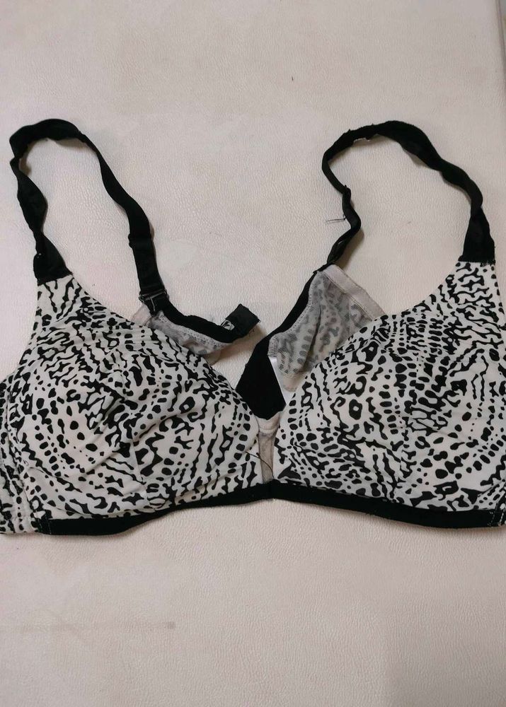 Patterned Bra