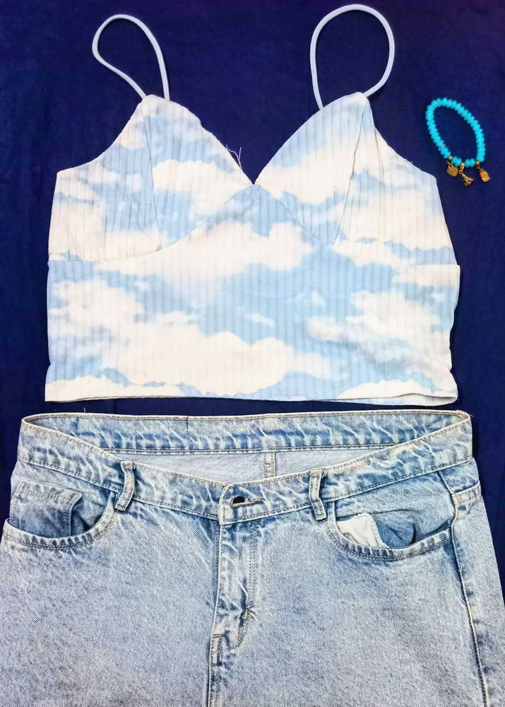 Cute Blue Top