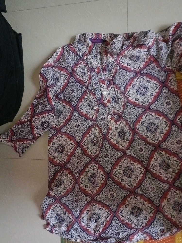 Patterned Top