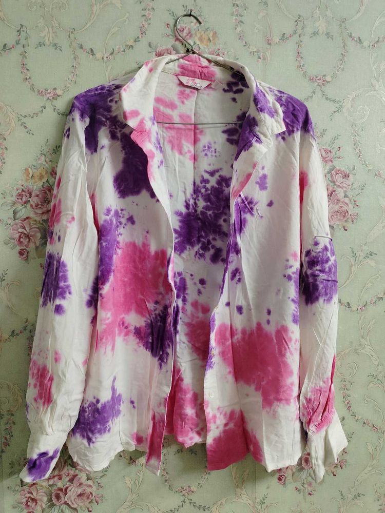 Tie N Dye Cotton Shirt