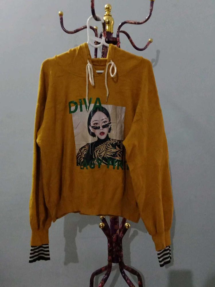 Stylish Diva Graphic Hoodie
