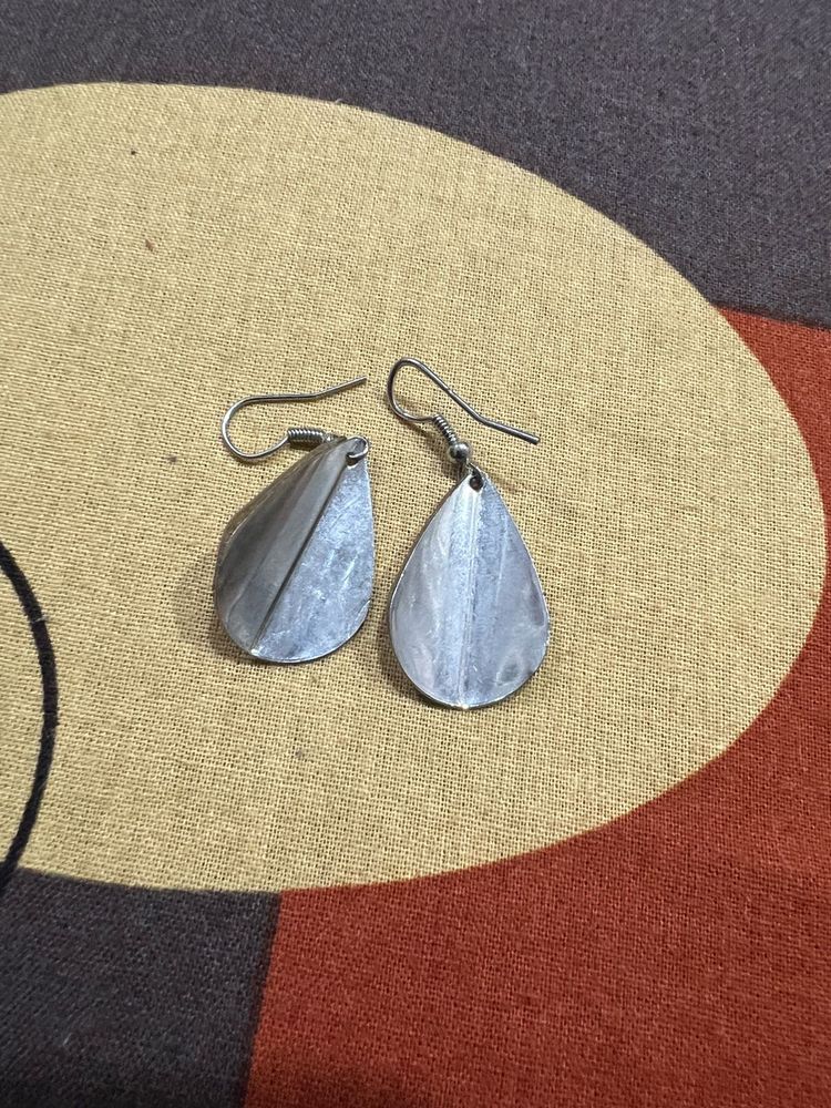 Silver Drop Earrings