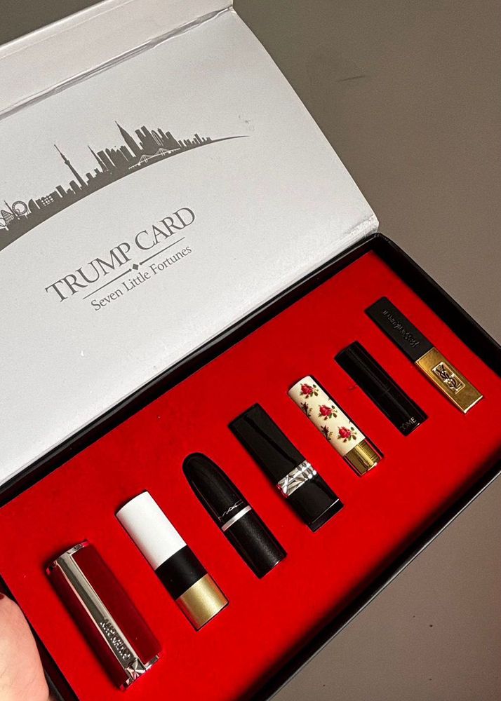 Trumpcard Seven Little Fortune Lipstick Set
