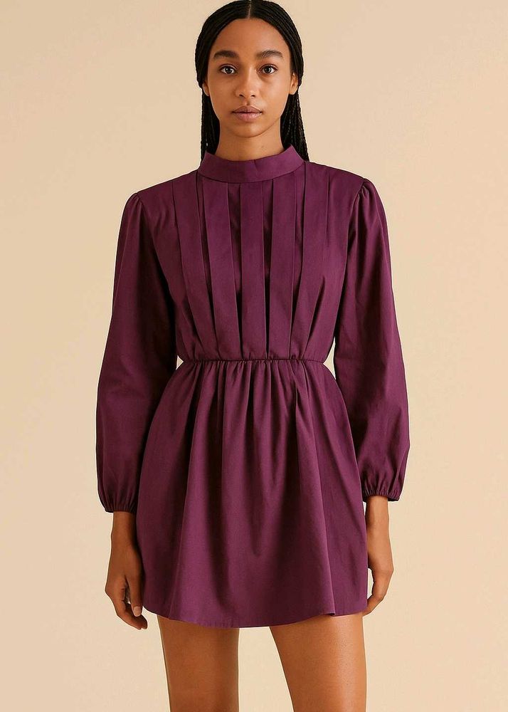 Purple Mini Dress