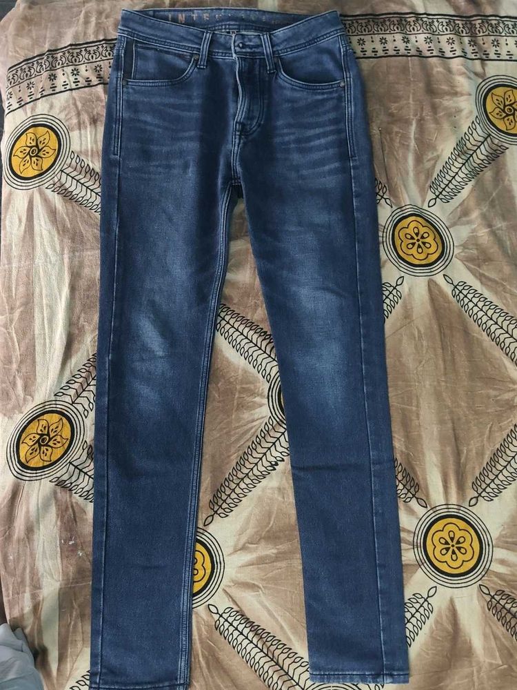 Stylish Dark Wash Denim Jeans