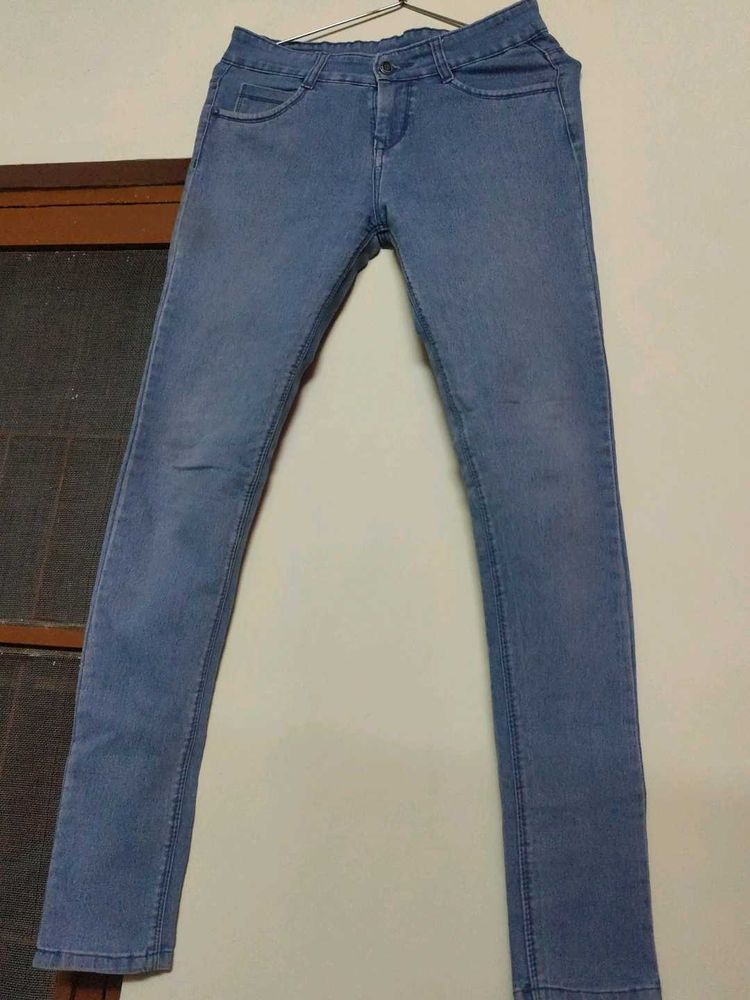 Light Wash Skinny Jeans