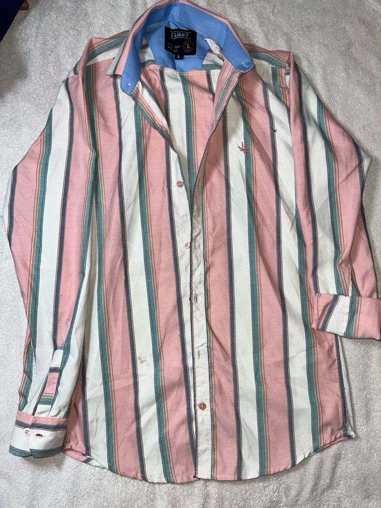 Striped Casual Shirt