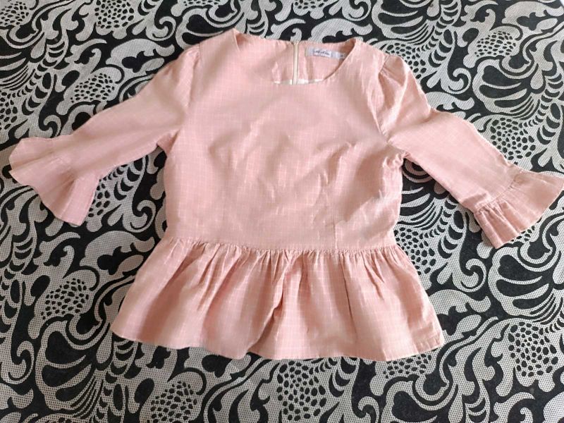 Pink Flare Top