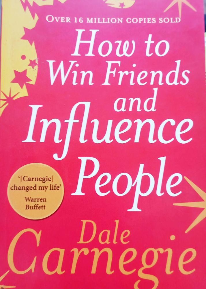 How to Win Friends and Influence People Book(Dale Carnegie)