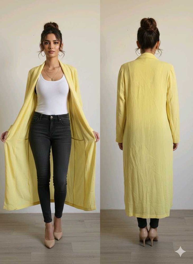 Yellow Long Shrug