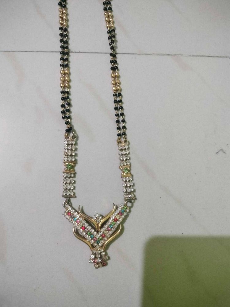 AD Diamond Mangalsutra