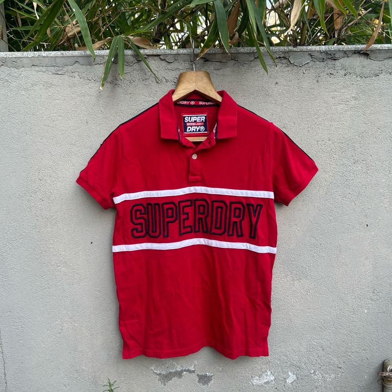 Superdry Red Polo Shirt