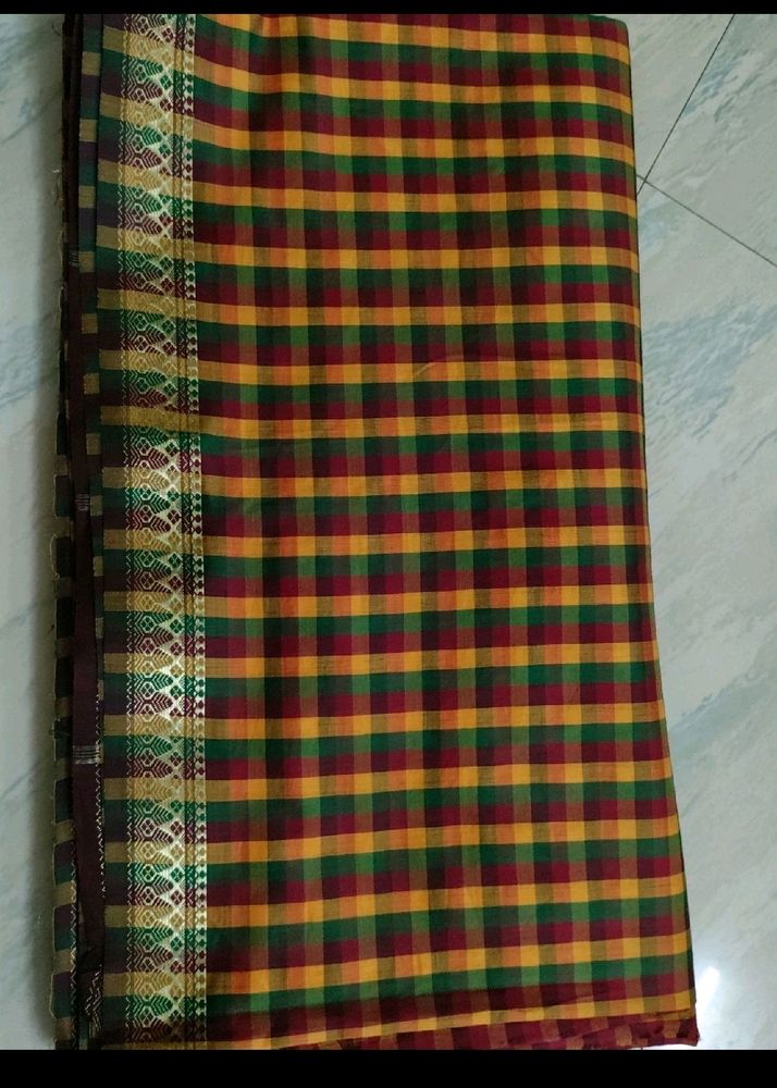 Multi Colour Antique Saree