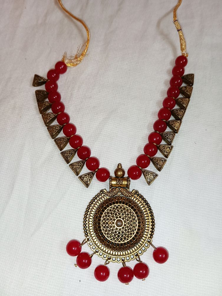 Red Necklace Diwali Offer Grab Soon