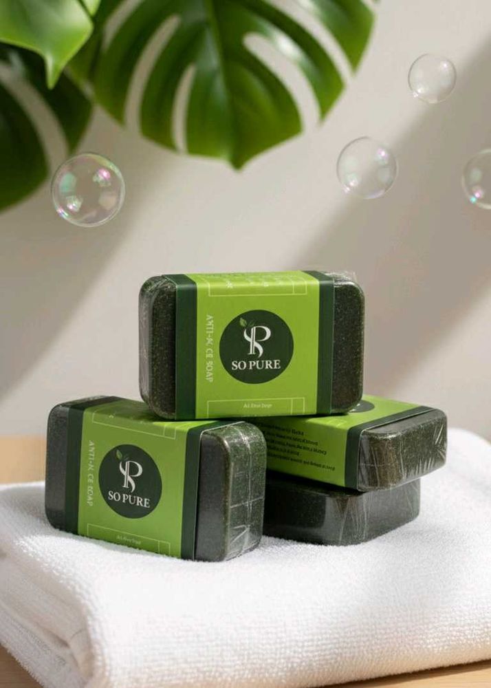 So Pure Anti-Acne Soap (Pack of 3) Neem
