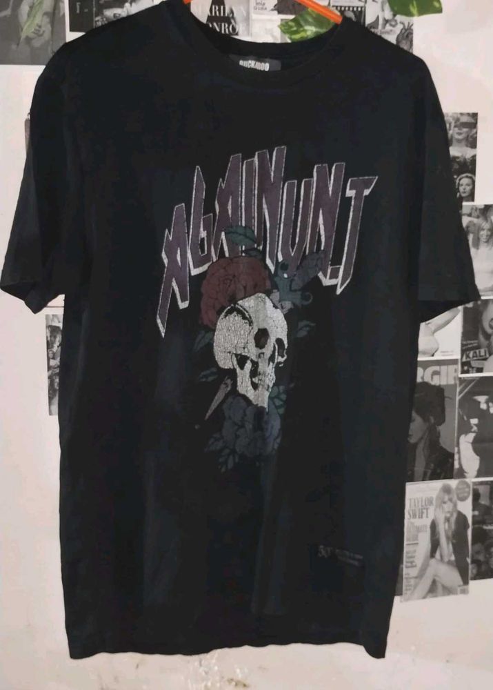 Against All Faults Skull Tee