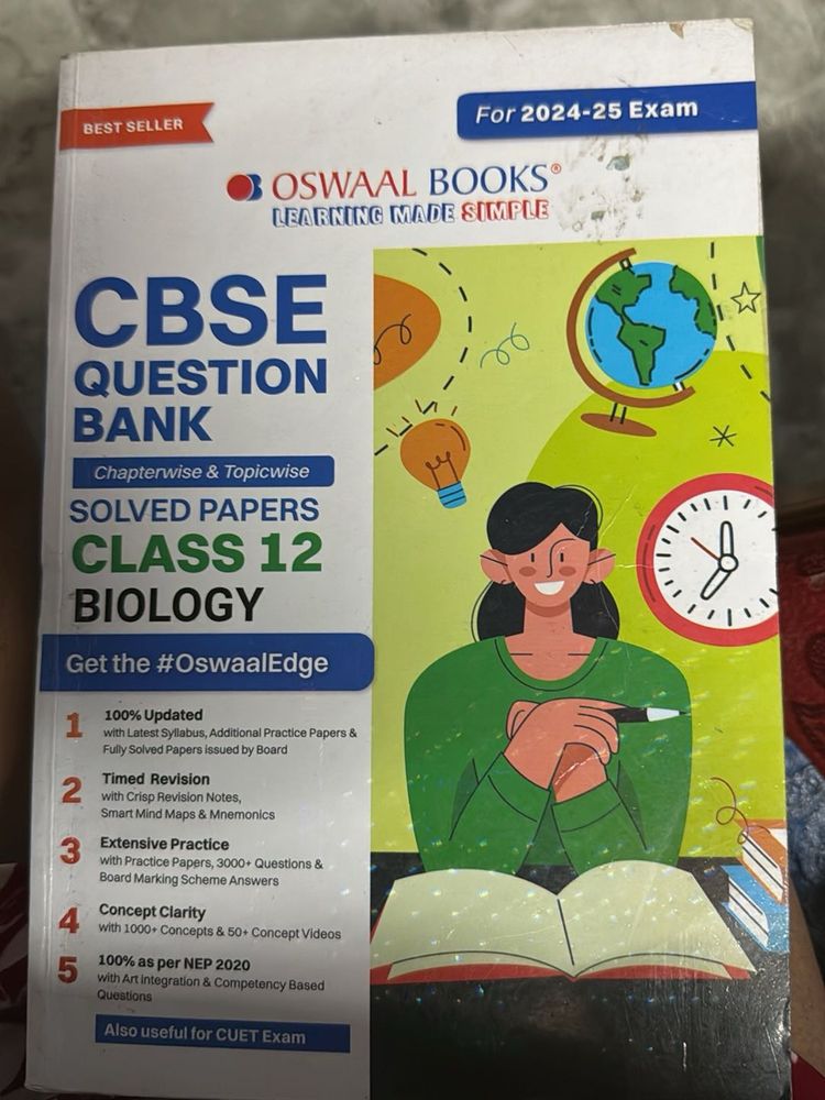 Oswaal CBSE Class 12 Biology