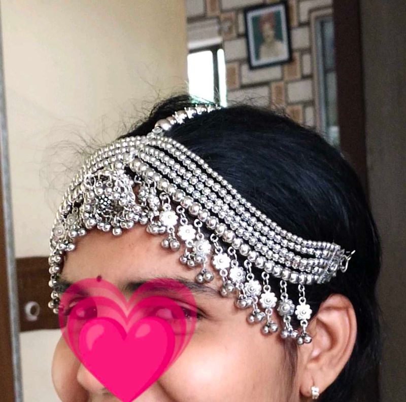 Tribal Style Maang Tikka