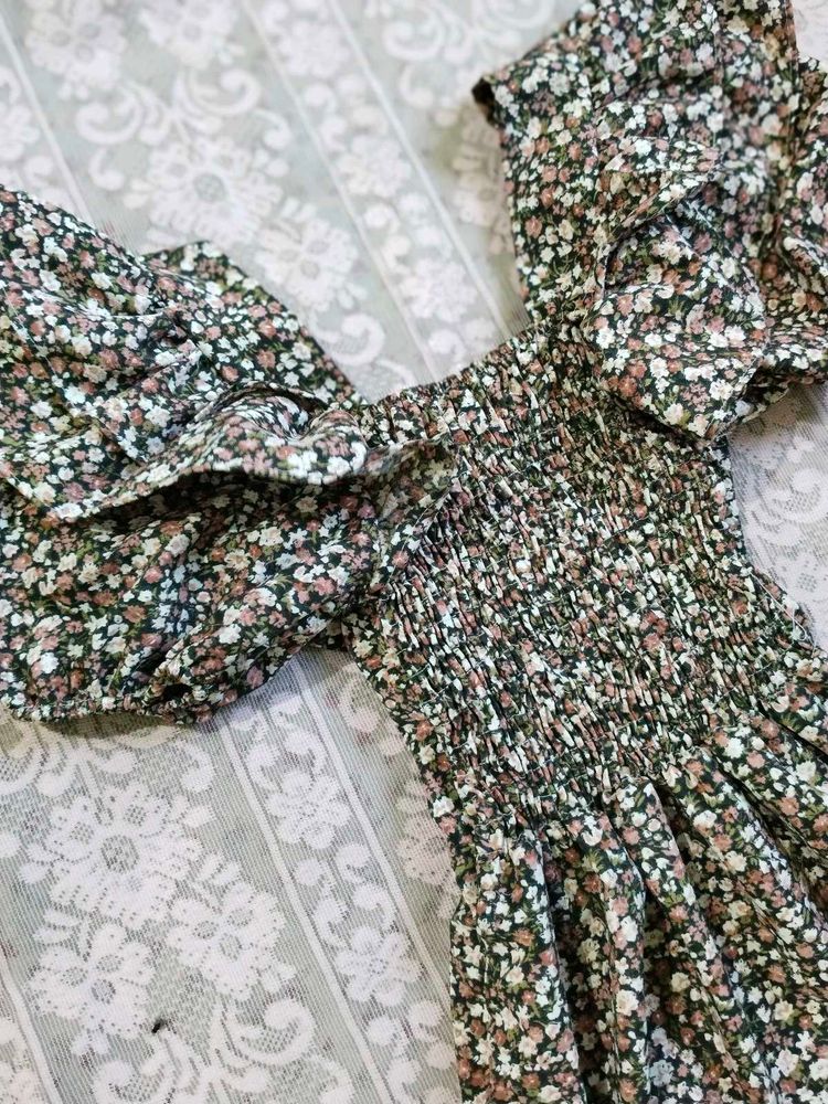 Floral Print Dress