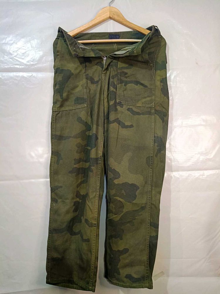Camouflage Printed Jeans