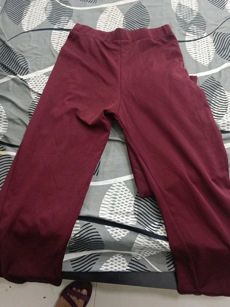 Maroon Cord Set