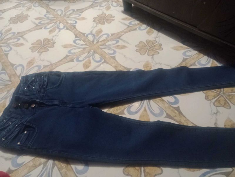 Stylish Dark Blue Jeans