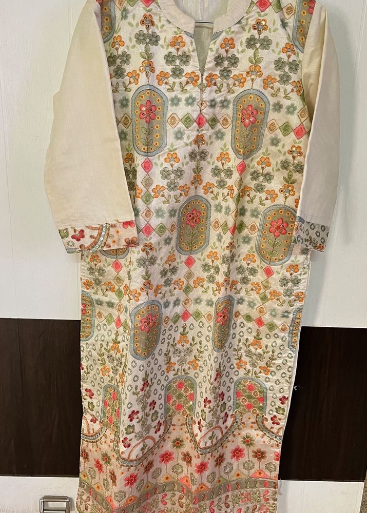 Kurta Set With Duptta