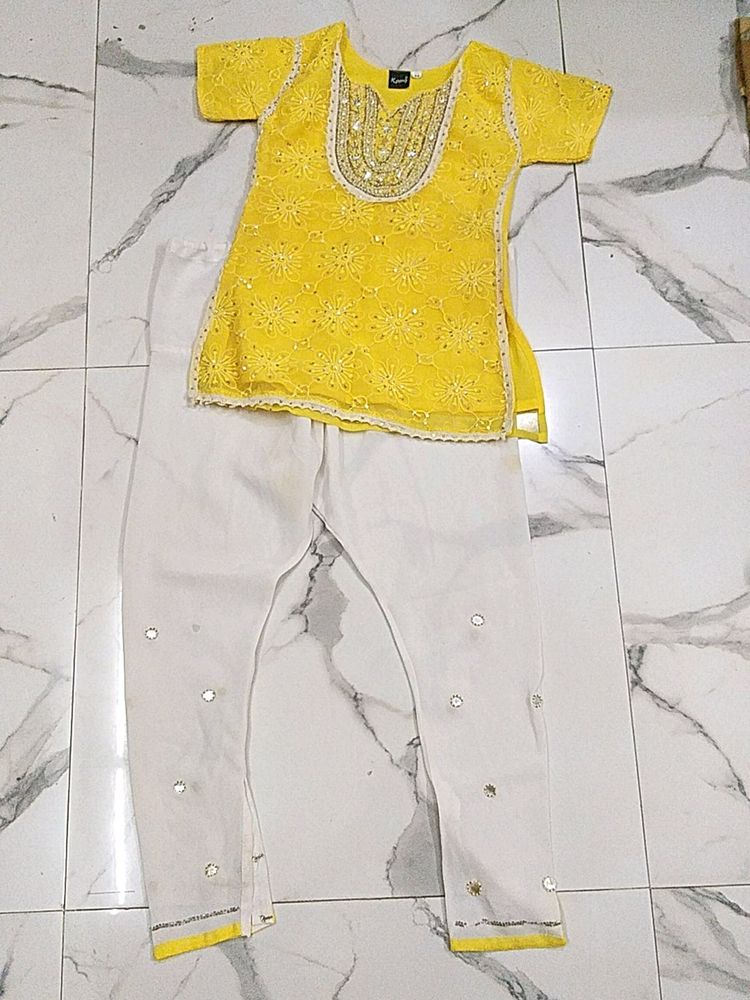 kids kurti+pant