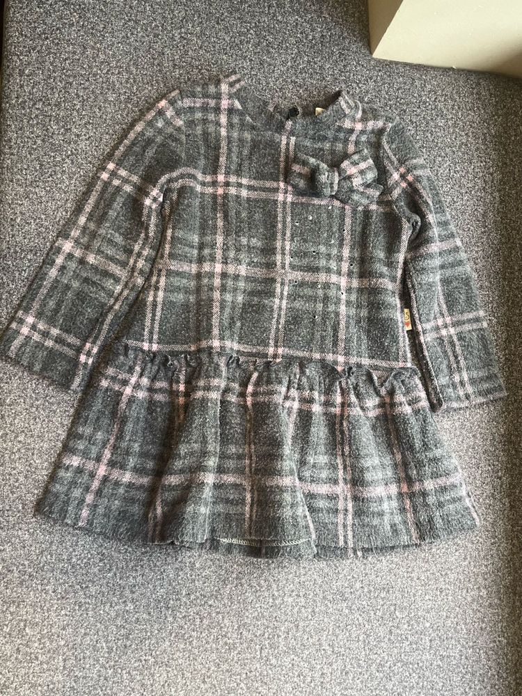 Cute Plaid Girls Dress