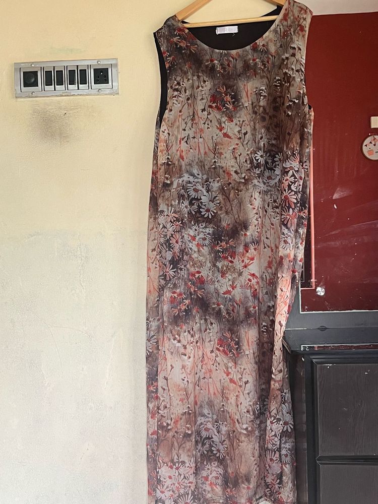 multi color floral dress