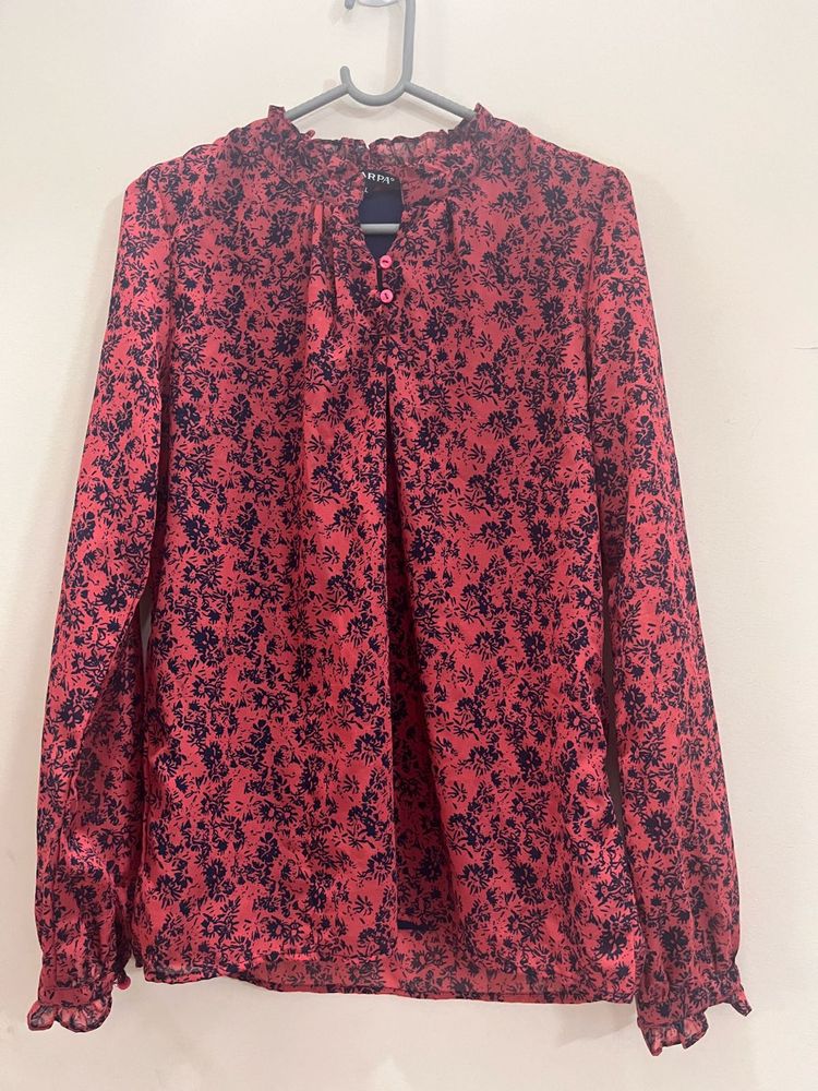 Floral Top L Size