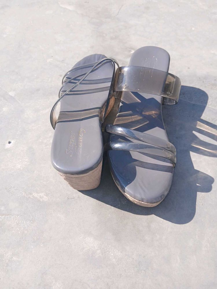 Gray Super Fancy Heel
