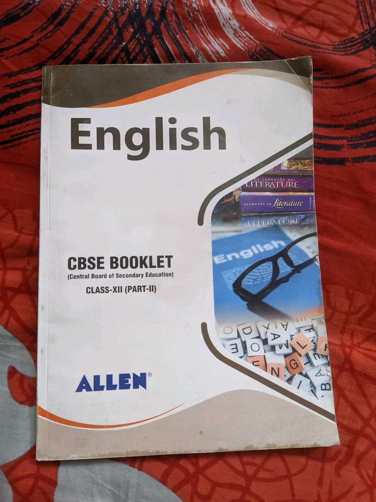 Allen English CBSE Class XII
