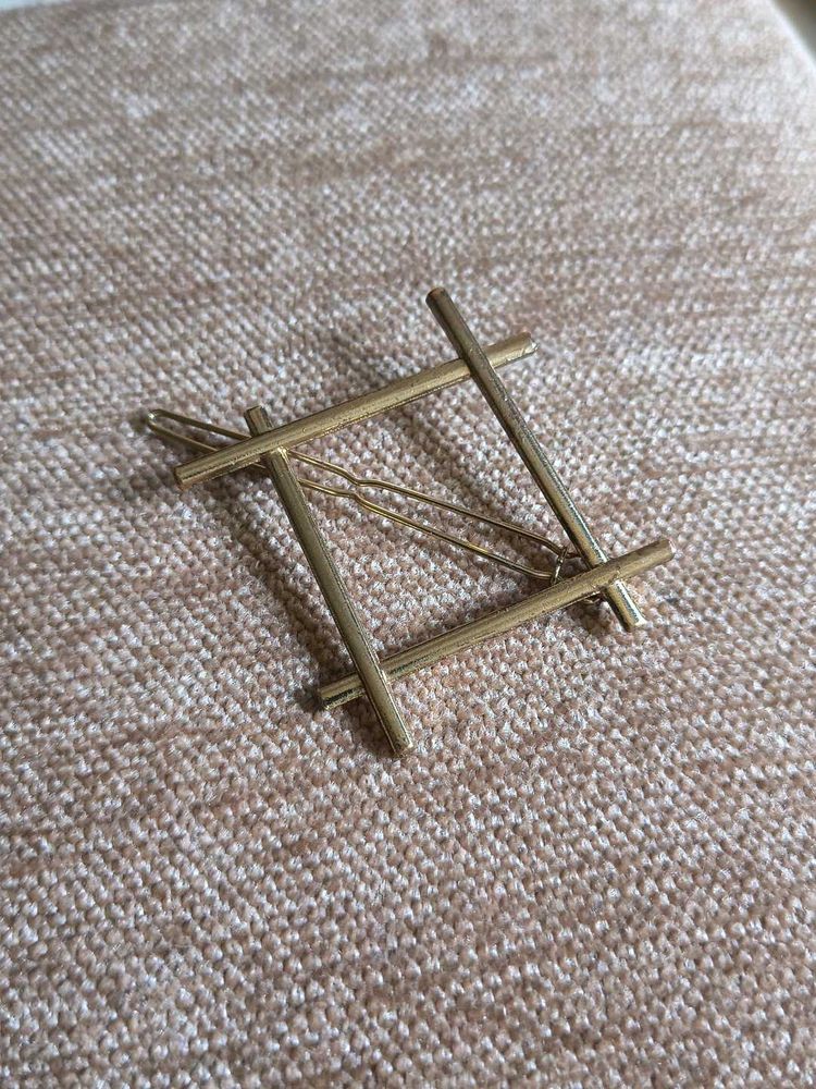 Gold Geometric Hair Clip
