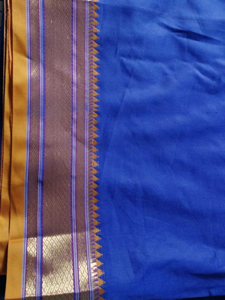 Elegant Blue Saree