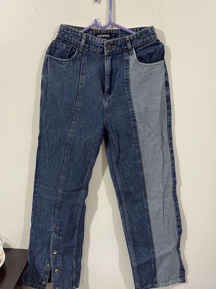 Sassafras Two-Tone Jeans