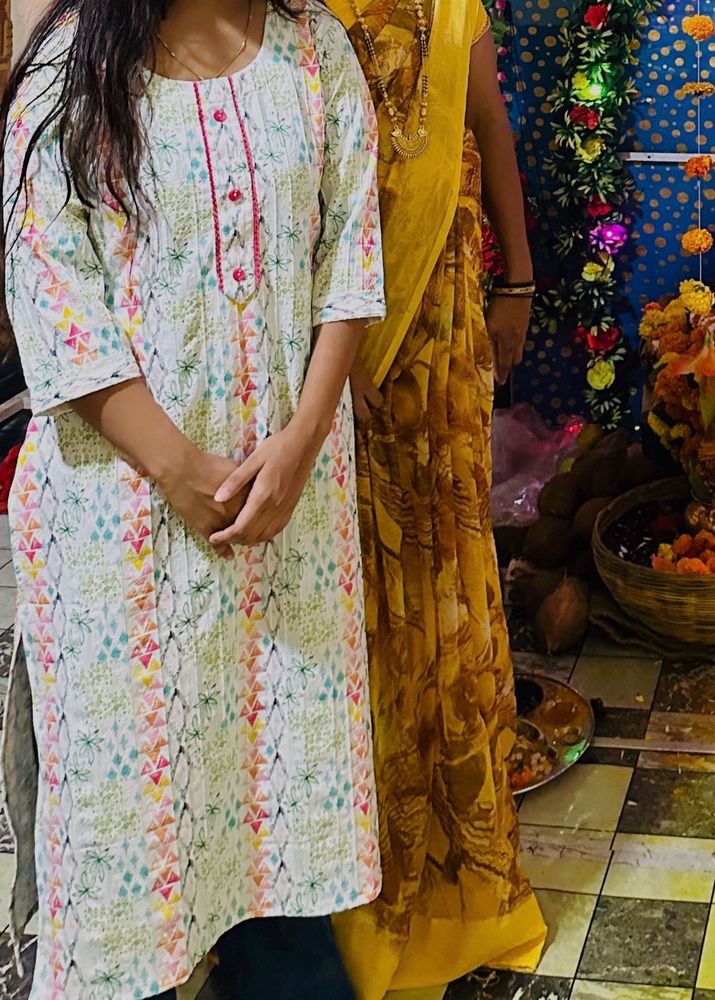 Floral Print Kurti