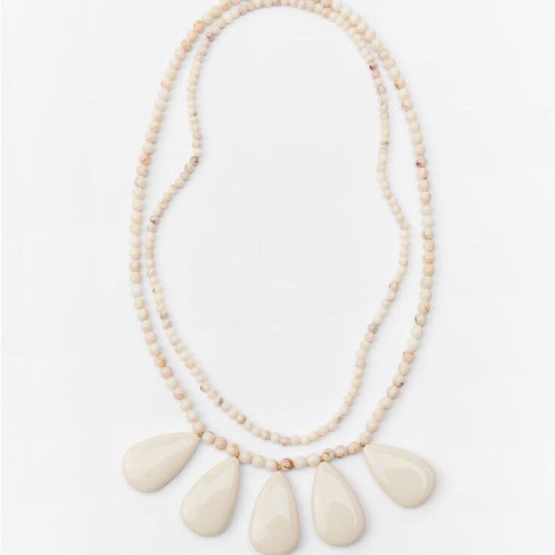 Limited Edition Zara Huge Beaded Necklace