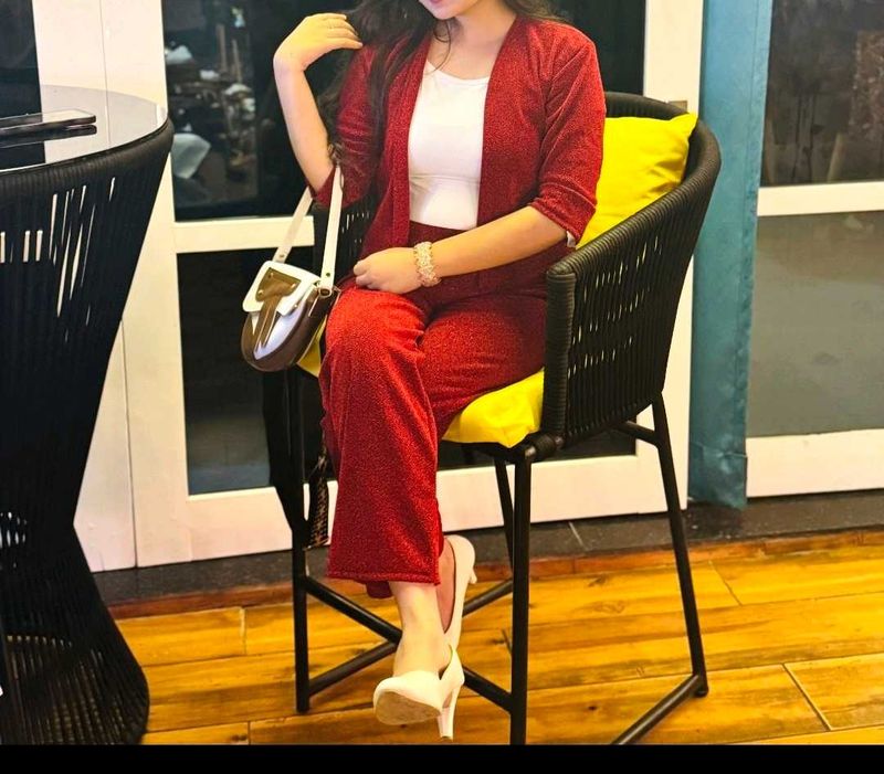 Red Co-ord Set