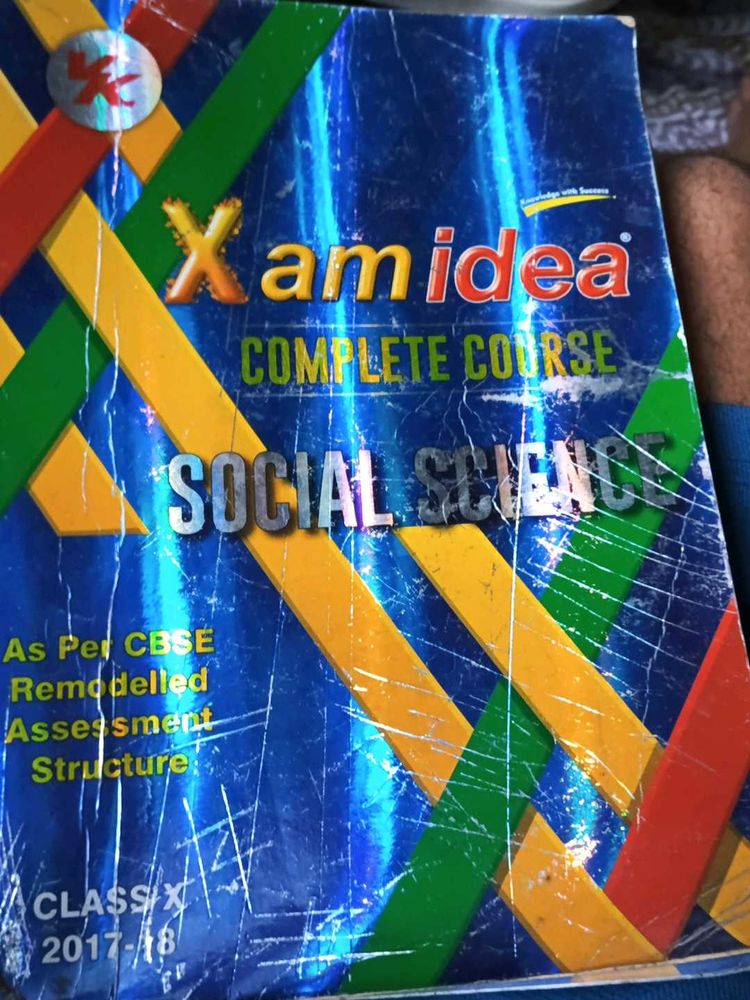 Xam idea social science class 10