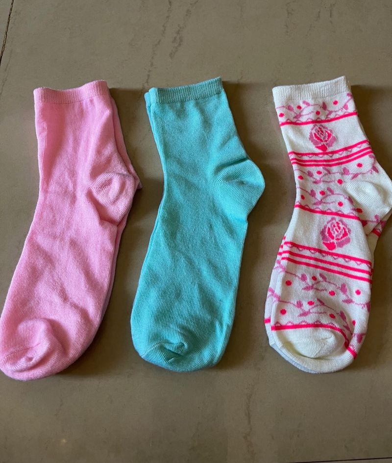 Combo Of Socks For Women/girls